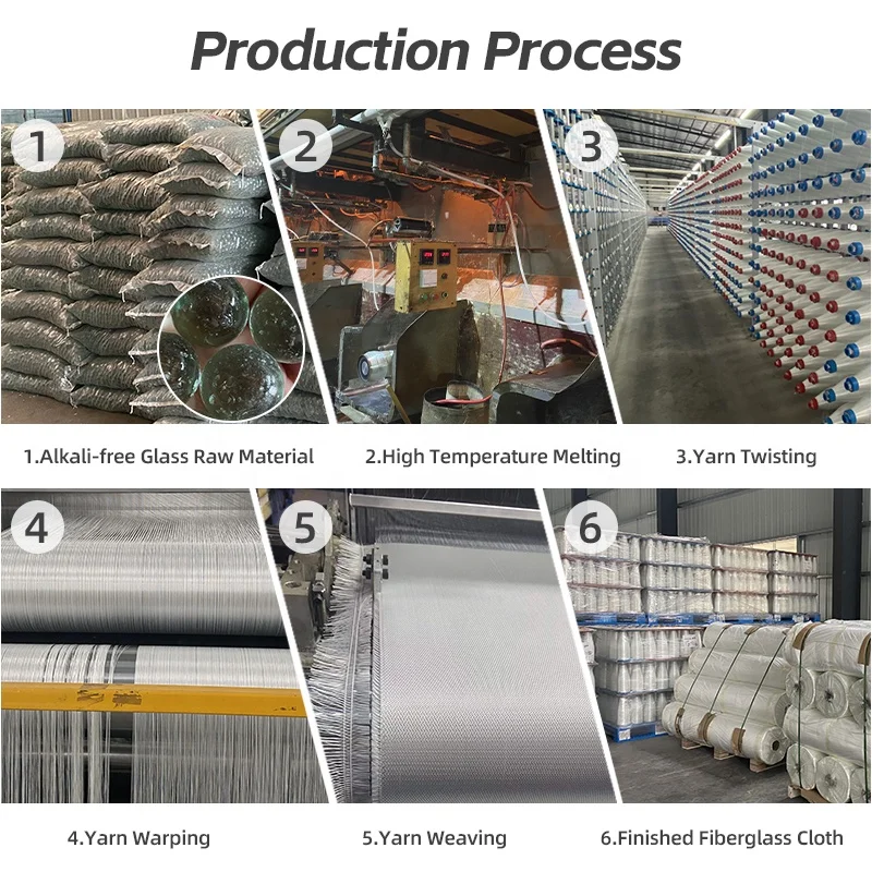 Factory Wholesale Industrial insulation Satin fiberglass fabric for wooden houses