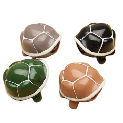 
andheld Sensory Key Chain Mini Animal Stress Reliever Toys Keyring Squeeze Turtle Head Tortoise Fidget Keychain 