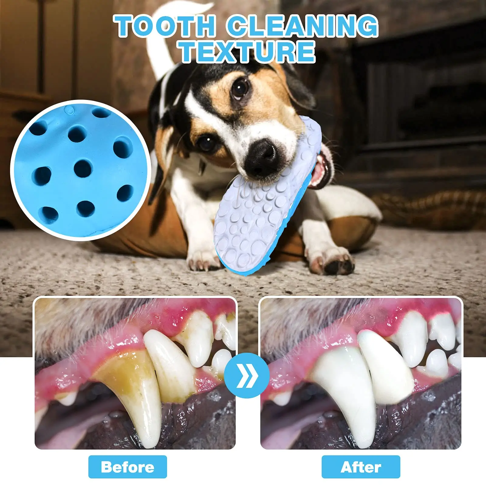 Hot Sale New Design Slipper Dog Toys Dog Teeth Clean Relieve Anxiety Chew Rubber Toys For Dog Aggressive Chewers