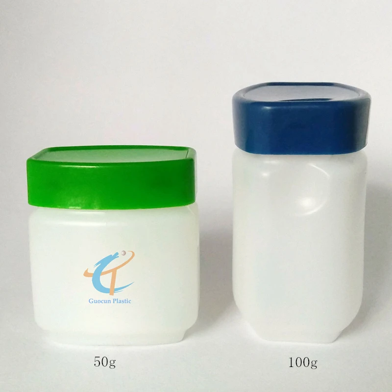 vaseline plastic cosmetic jar