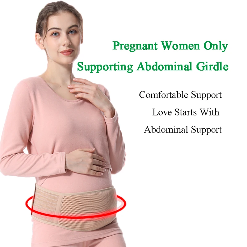 Pregnant Baby Bump Belly Band Support Adjustable Pelvic Support Maternity Belt Pregnancy Brace