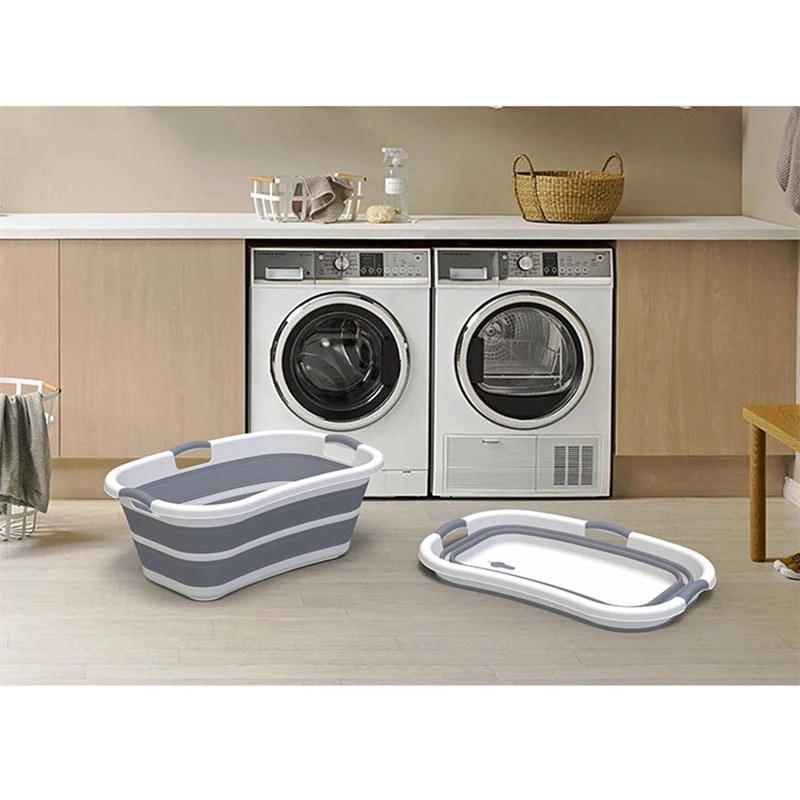 Водонепроницаемая конструкция легко помещается в компактные места складная корзина для хранения белья для путешествий