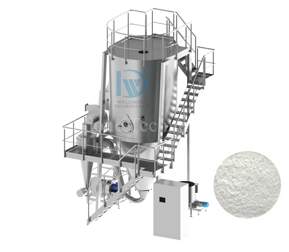 Energy Saving and Customized Design LPG High Speed Spray Dryer Machine for Milk Powder(A Big Discount)