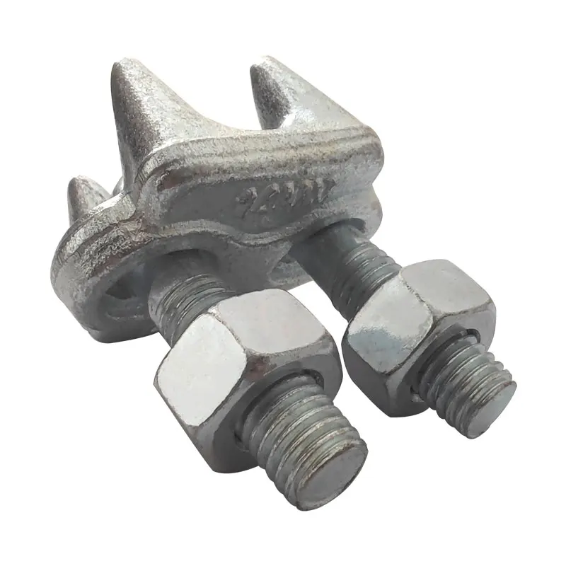 US Type Steel Drop Forged Wire Rope Clamp U Bolt Wire Rope Clip