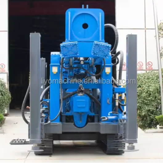 Deep 1000m JDL-5 crawler type hard rock hydraul rig drill blast hole drilling machines makita