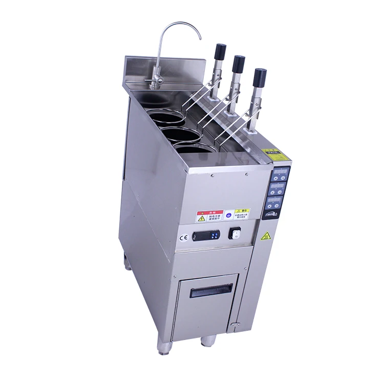3 Heads Pasta Noodle Cooker Boiler Noodle Cooking Machine Boiler