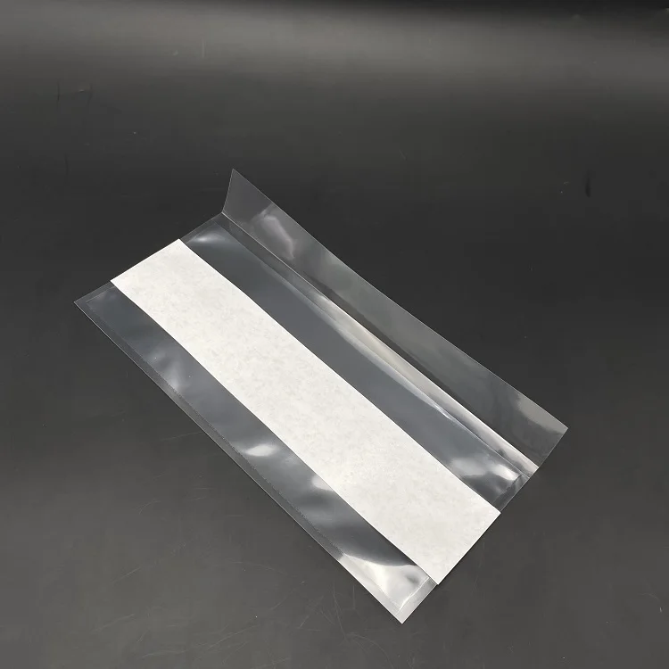 Factory Customized Mini Packaging Transparent OPP Card Document Mask Plastic Cosmetic Paper Envelope Storage Organizer Bag