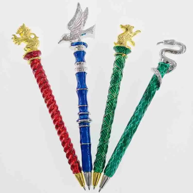 Best Sell Wholesale Resin Material Harry Wand Potter Pen 3D Promotion Ballpoint Pen