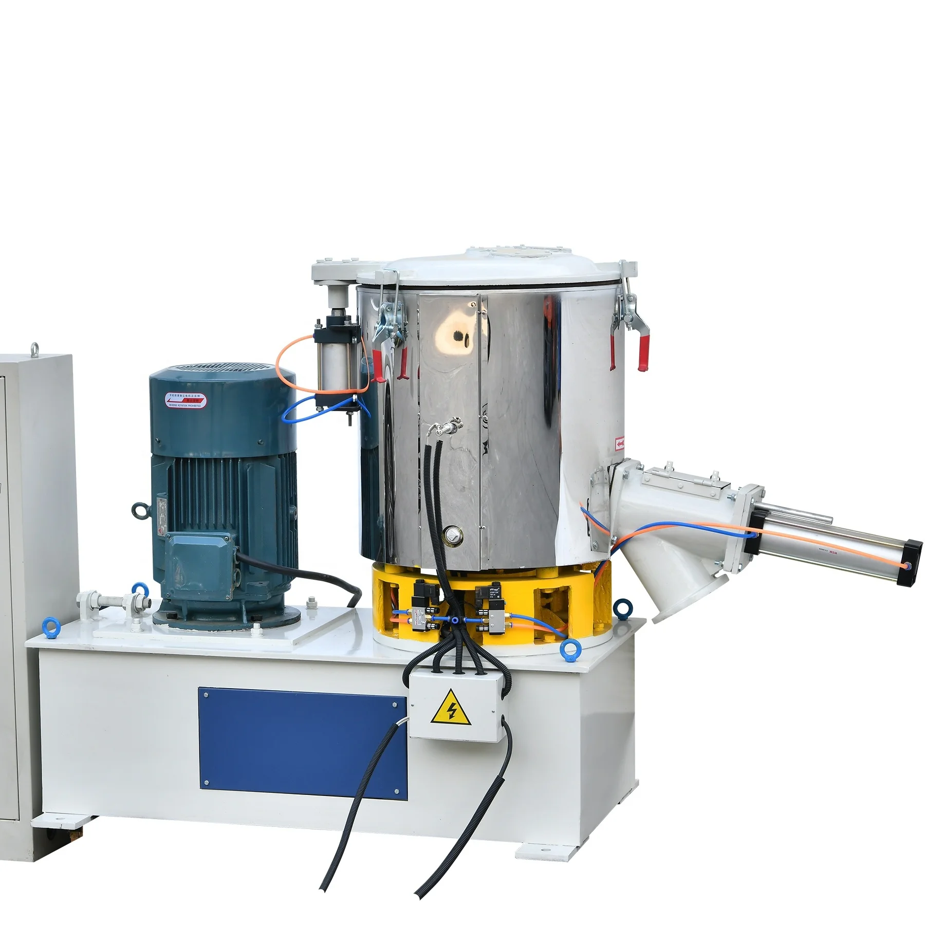 Fully Automatic Plastic Heating Cooling Mixer High Speed PVC Raw Materials Hot Cold Mixing Machine Units