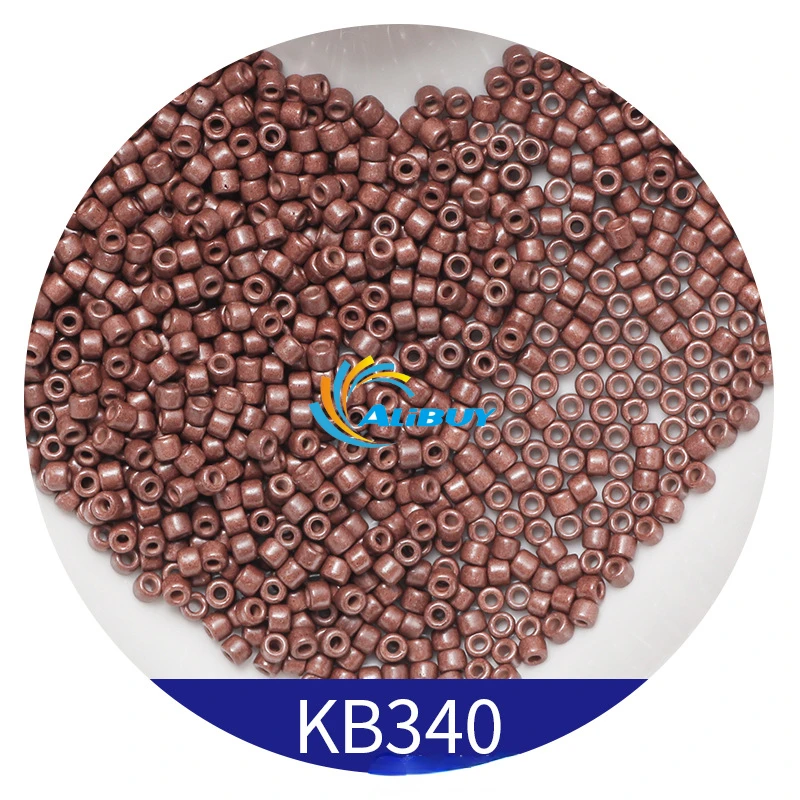 antique beads 1688 buyer agent 2mm Electroplated matte metallic bead Handmade bead dropshipping agent sourcing