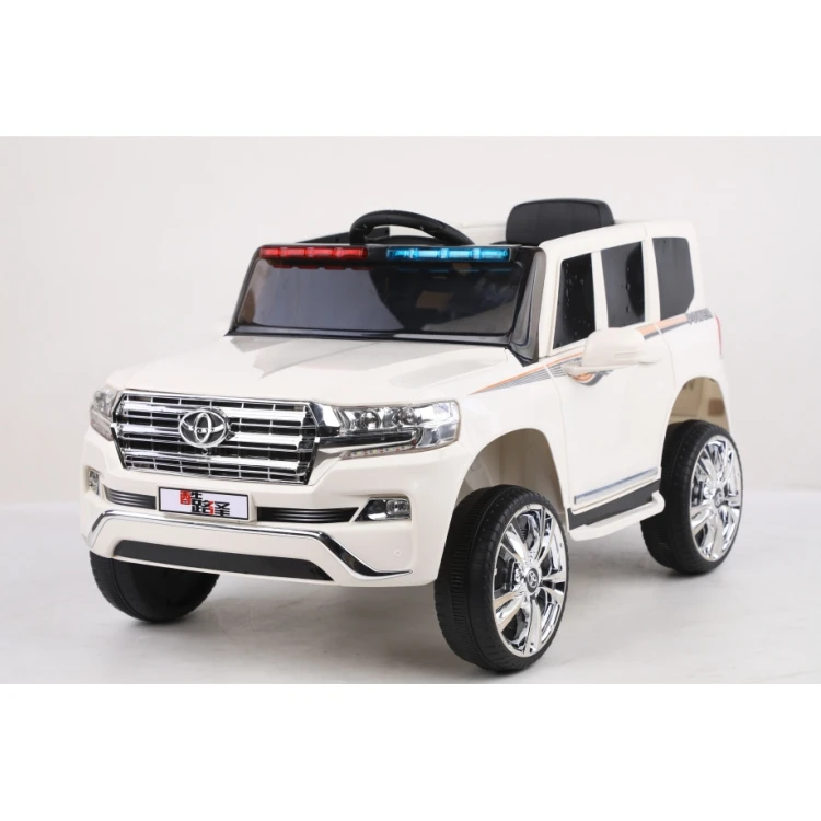 2024 New Design Licensed Toyota Land Cruiser Child Electric Car Remote Control Ride On Car For Kids