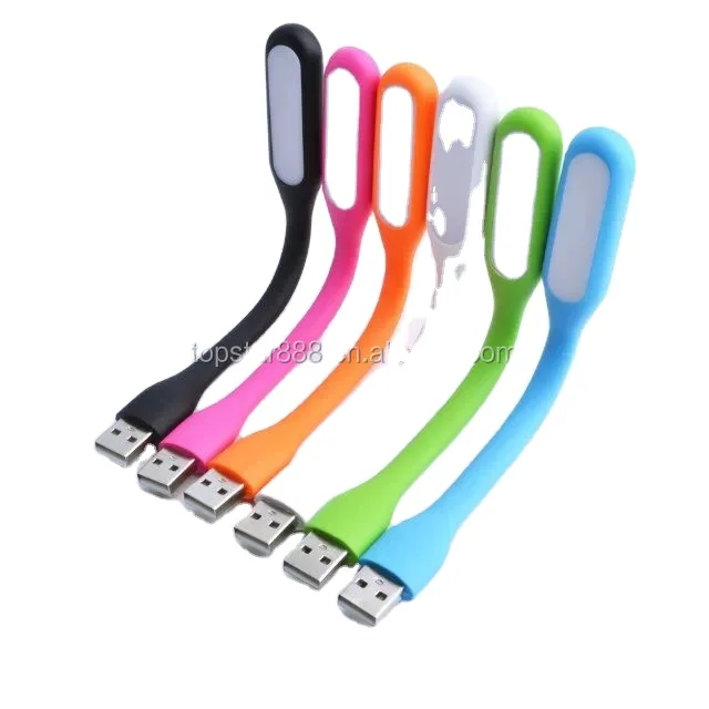 Wholesale Portable For Power Bank Computer PC Notebook Laptop Tablet Micro USB Mini Flexible LED USB Light Emergency Lighting