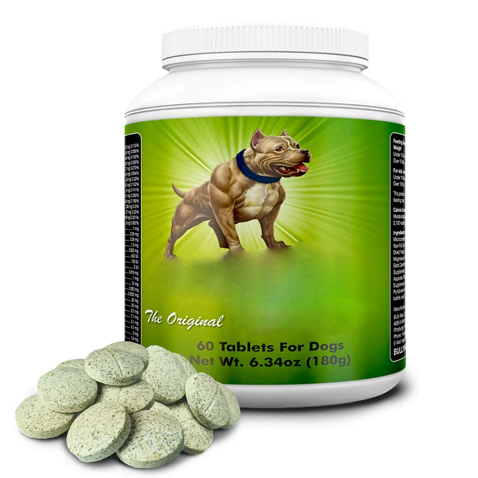 Private Label The Ultimate Canine Supplement. Adds Muscle & Size. Boosts Growth.
