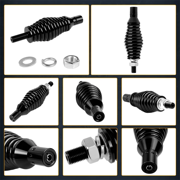 7MM Spring Vertical Mount Safety Led Whip Light Spring Mount