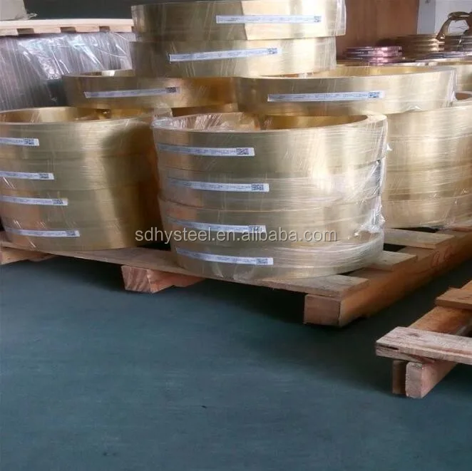 Прямая продажа с завода, рулоны латунных лент C4430 C4640, прочная медная лента из латуни