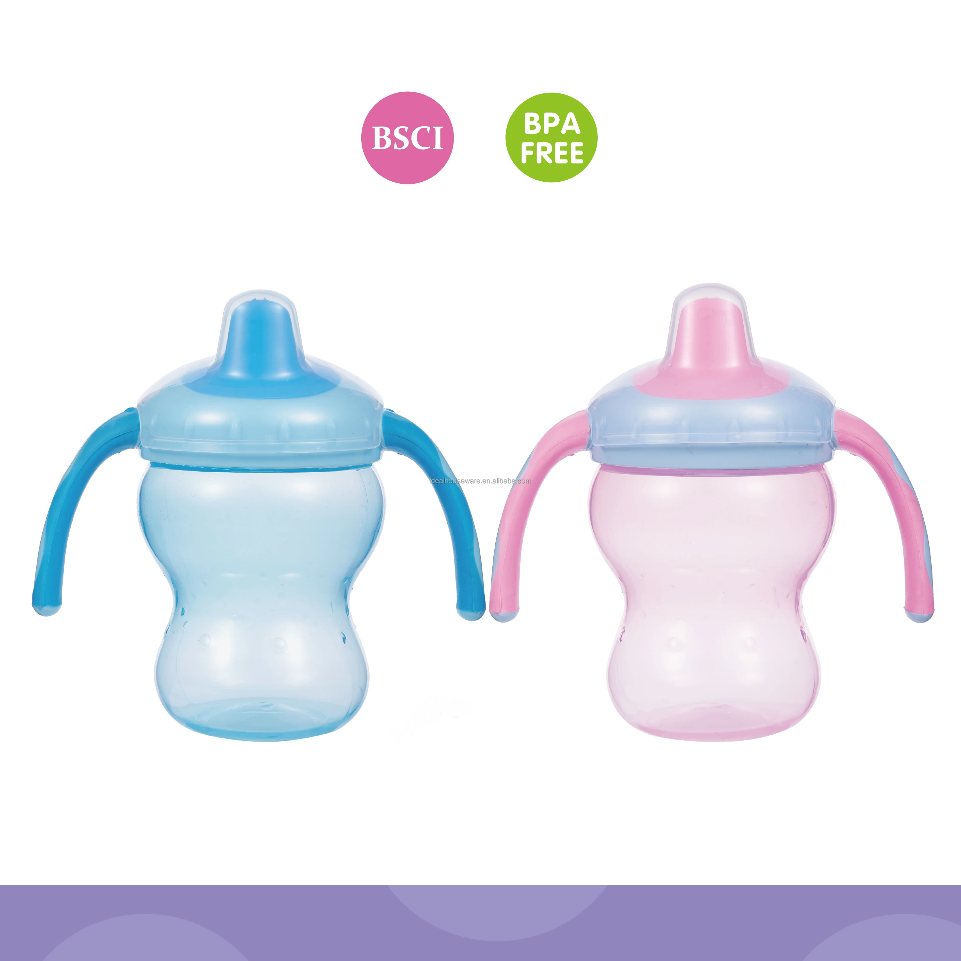 6oz /180ml PP Baby Training Cup WIth Soft Sucker