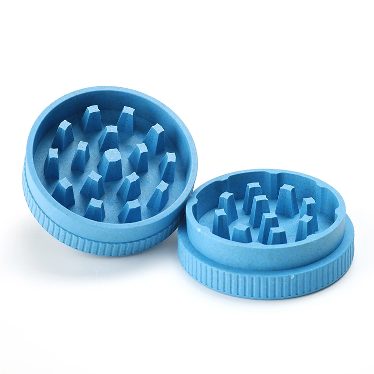 wholesale customize 55mm herb grinder yiwu jiju colorful Eco Friendly Biodegradable weed Tobacco herb grinder