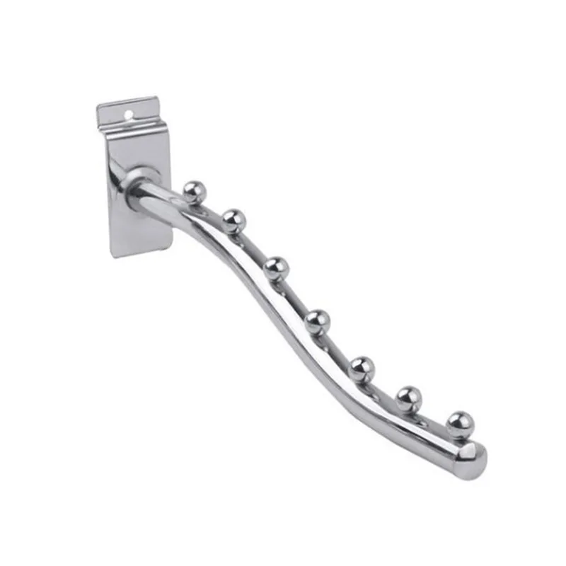 19mm round tube Slat board hook clothes hook with 11 ball