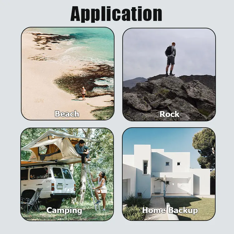 Hot Selling Camping Electronics Portable Power Station 300W with AC/DC/USB/ Output Ports