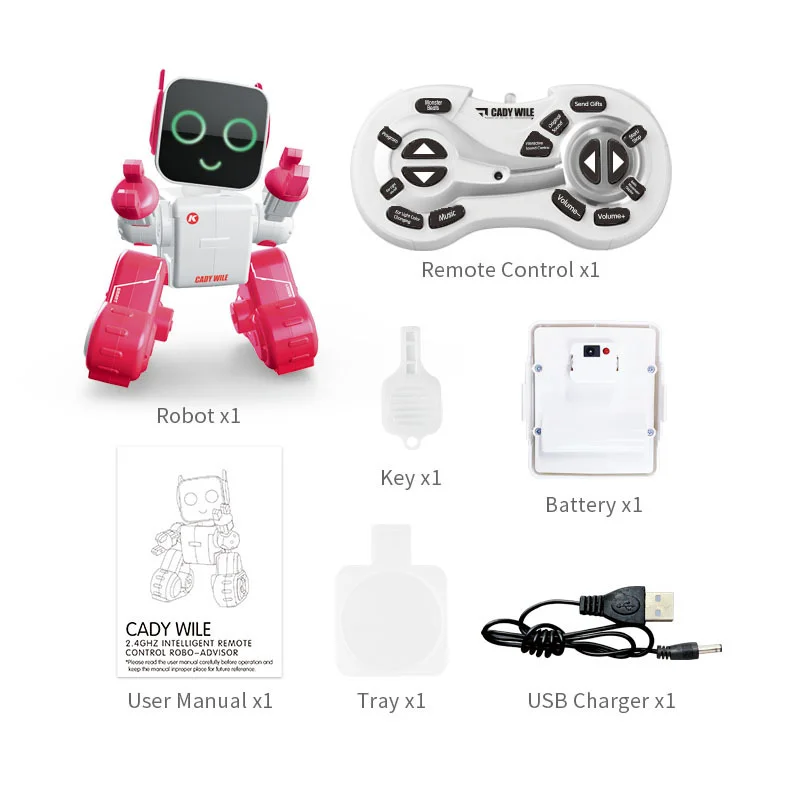Hot Sale Toy Robots 2024 Interactive Smart Talking Robot with Voice Controlled Touch Sensor Robotic Toys for Kids