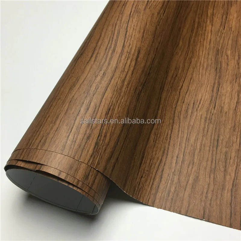 Best Quality Rosewood Wood Grain Vinyl Wrap Film For Floor Furniture Car Interior