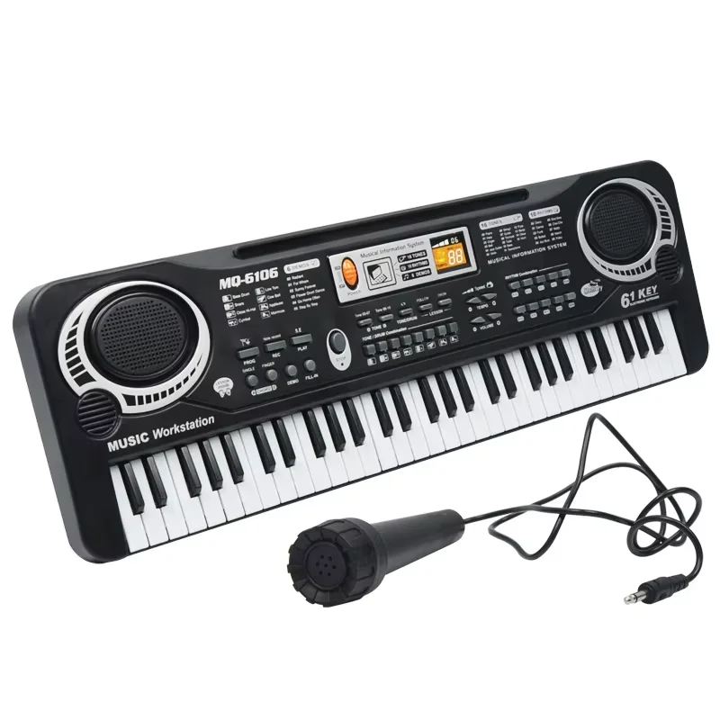 Multi-function Children Music Toy  Puzzle electronic organ professional keyboard 61 keys musical instrument kids toy piano