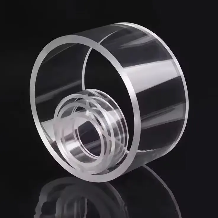 Transparent Acrylic Pipe Lucite Tube Plexiglass Acrylic tubes 20-32mm 50cm Length Plastic Hard Plastic Pipe Acrylic Aquarium