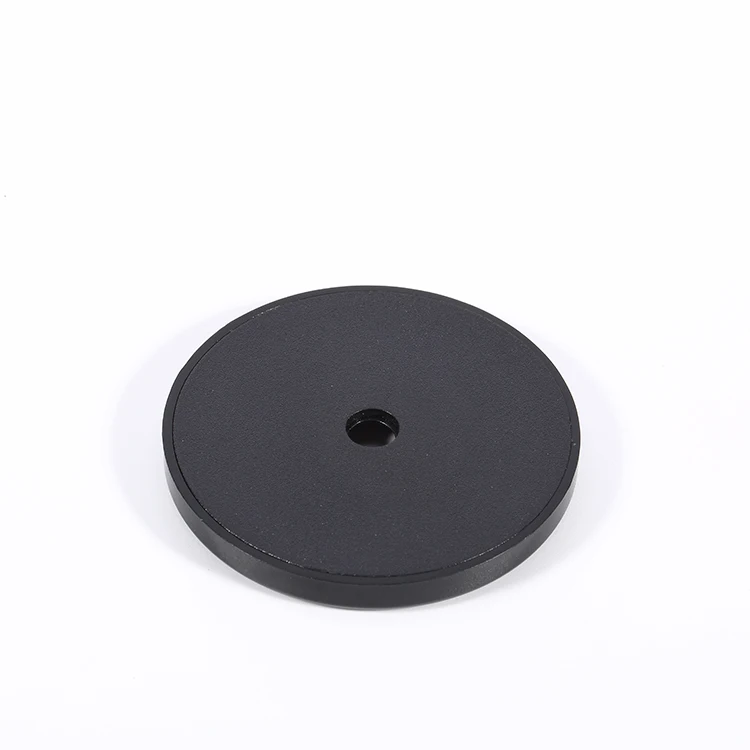 Fast Reading ABS Waterproof Proximity RFID Coin Token Tag  RFID Round 30mm ABS Coin Anti Metal Black NFC