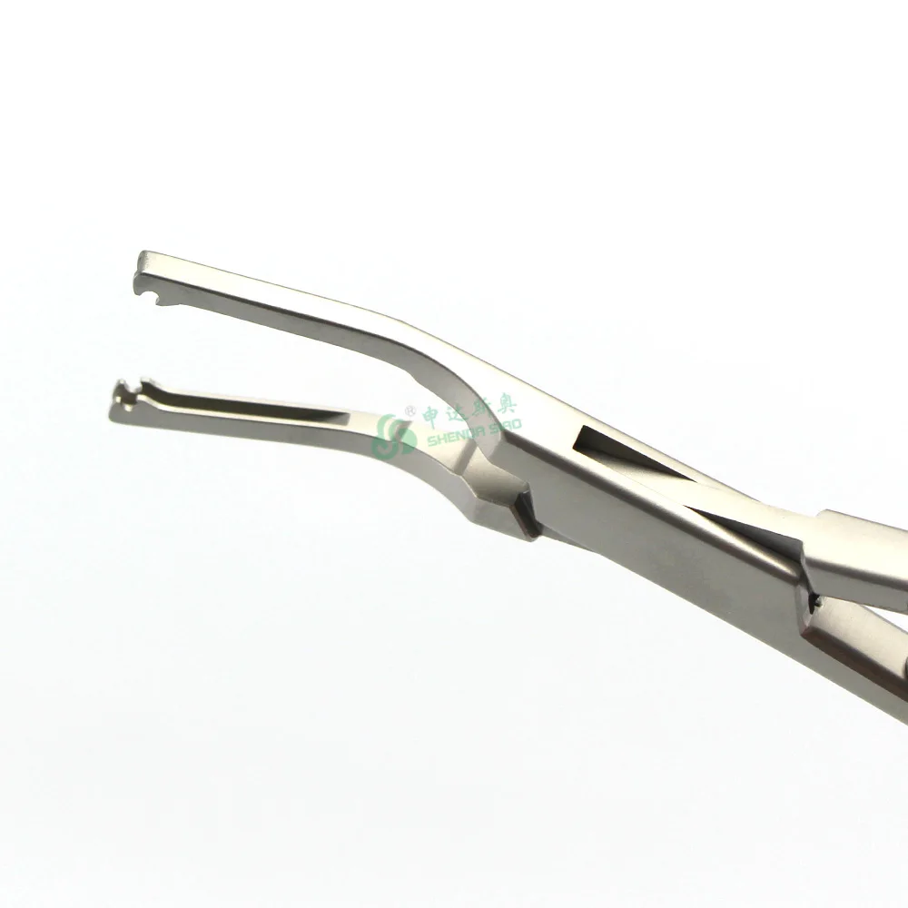 Laparoscope clip applicator for open surgery(triangle groove)&(flat groove)