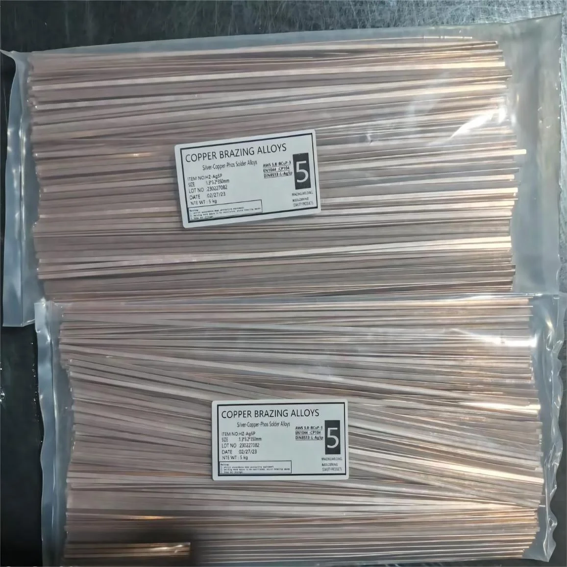 Environmentally Friendly CADMIUM FREE SILVER BRAZING ALLOYS for Most Ferrous Metals Welding Wires