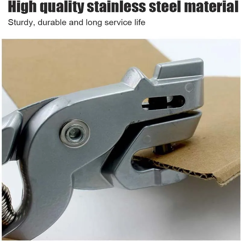 Hot Sale Ear hole pliers Stainless steel livestock ear tag puncher animal ear tag pliers