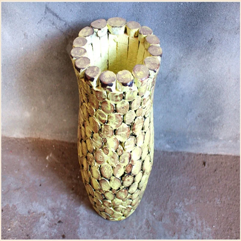 Factory supply discount price small wood wine barrel planters wooden planter vertical hanging garden