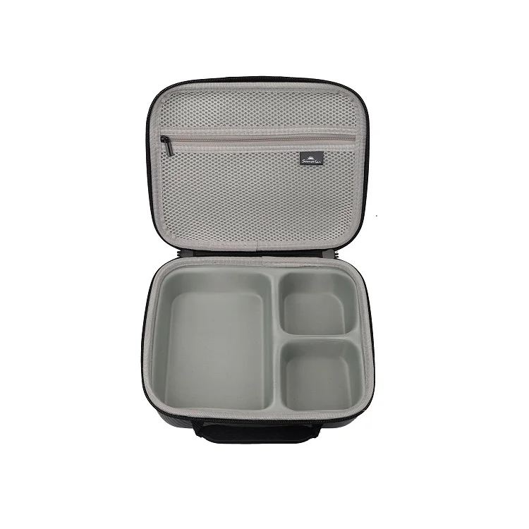 Custom Lockable EVA Smell Proof Jar Case Bag Carbon mylar, Waterproof Smell Proof Container Case