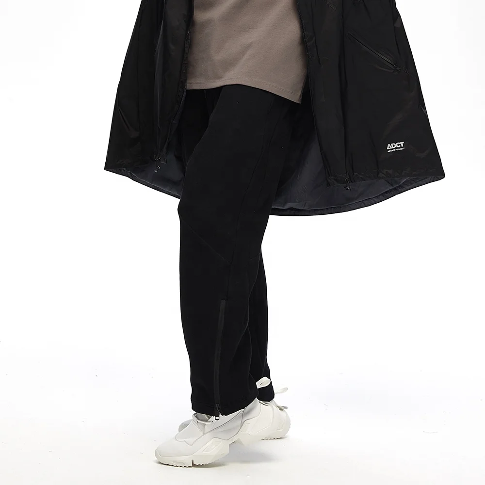 Fashion design custom organic cotton trousers sweatpants pants men