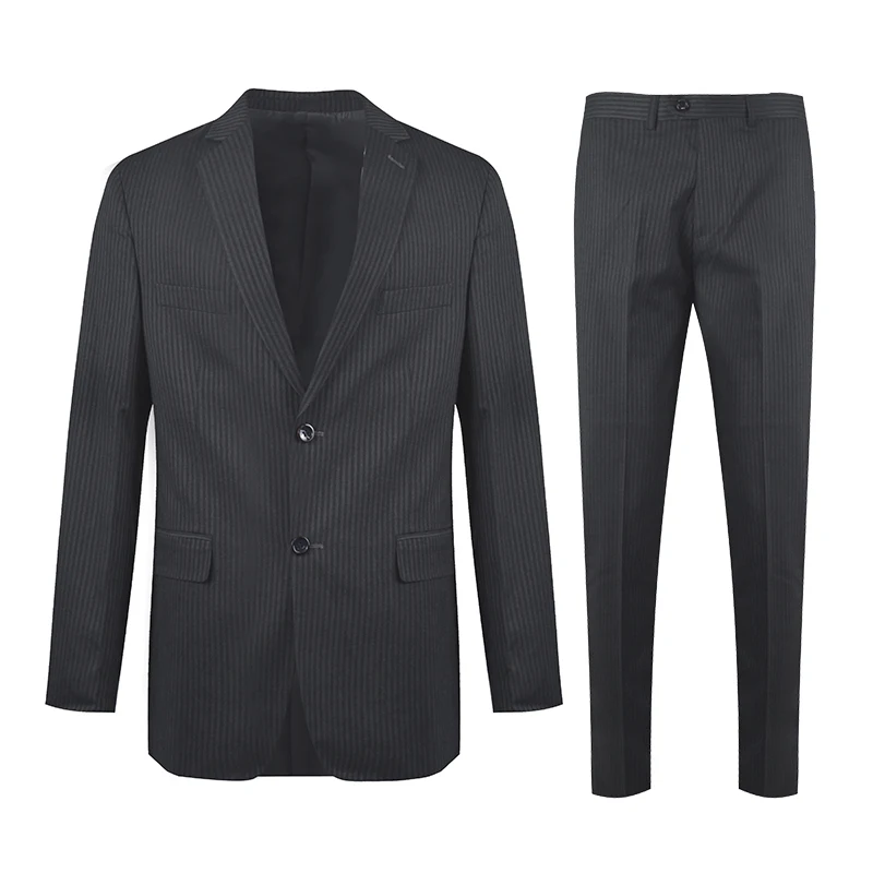 
Top Quality Oem Made Blazers Custom Formal Suits Men Gentlemen Stylish Mens Suit Blaze Coat Pant Men Suit Two Pieces Button Fly 