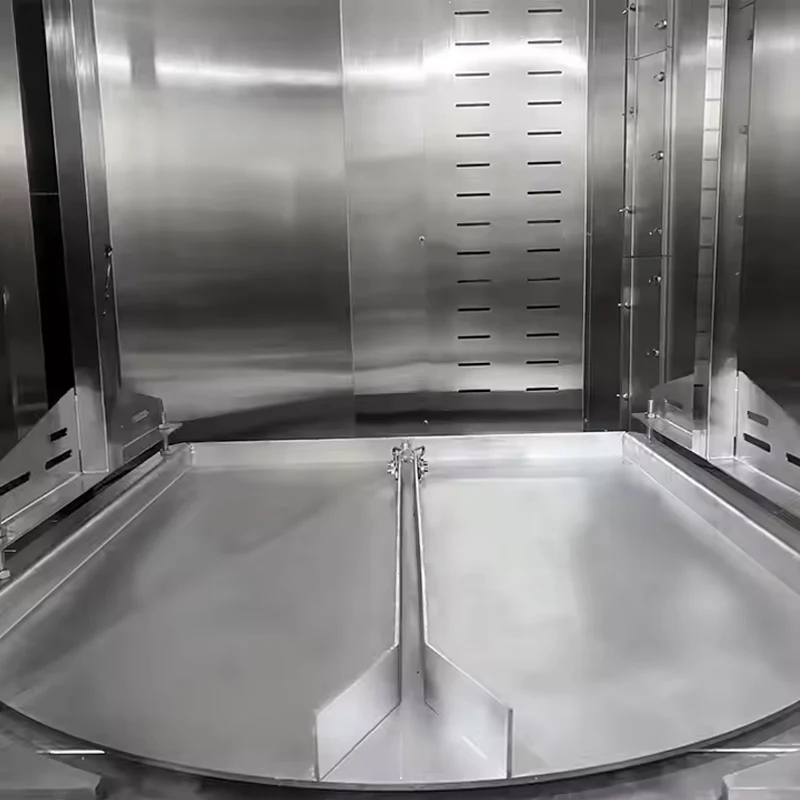 Industrial Diesel Gas Baking Oven Bakery 32 Trays Rotary Oven Rotating Rack Oven for Bread Baking