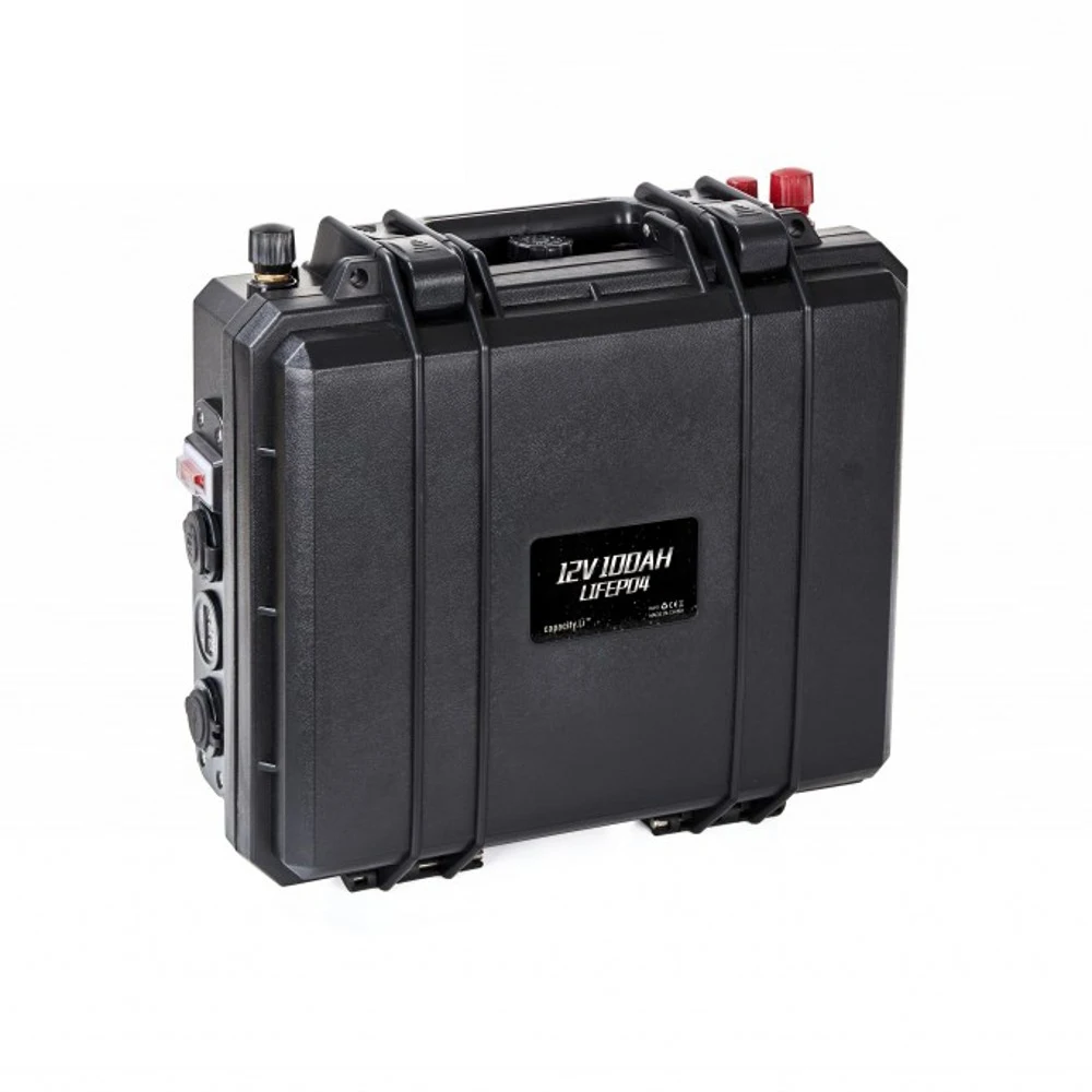 12v 100ah lifepo4 battery pack Rechargeable Batteries power battery with bms for RV Outdoor camping and Inverter Outlet