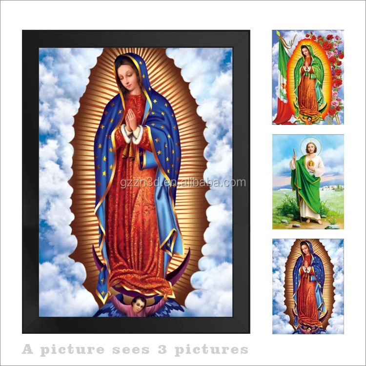 Hot selling 3d jesus picture with frame