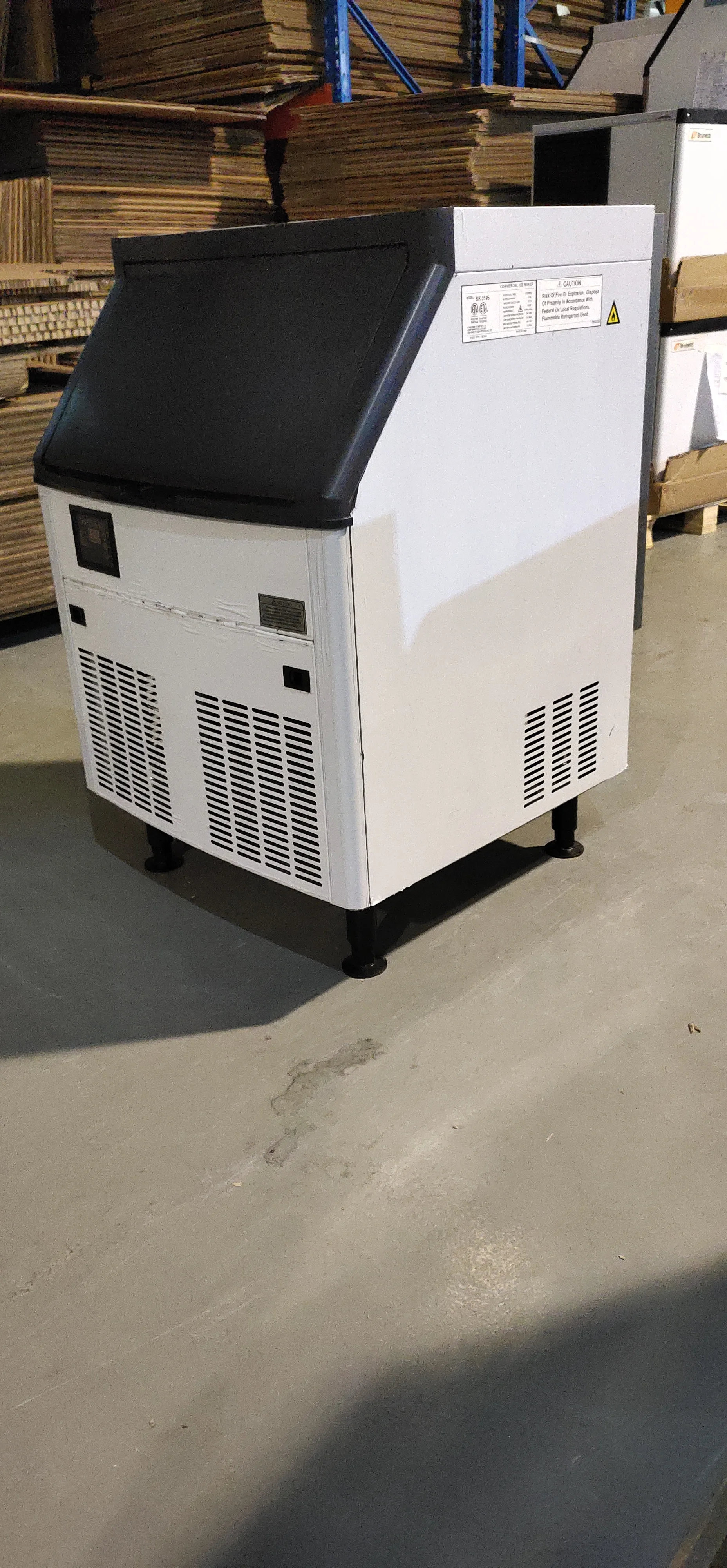 Dry ice making machine Factory 127kg/24h tube ice machine mquina de hielo For American Canada