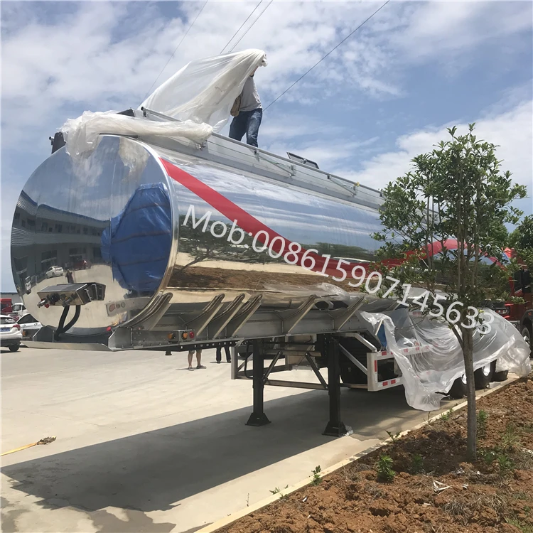 Aramco 38000l 42000l 43000l Aluminum fuel diesel tanker semi trailer