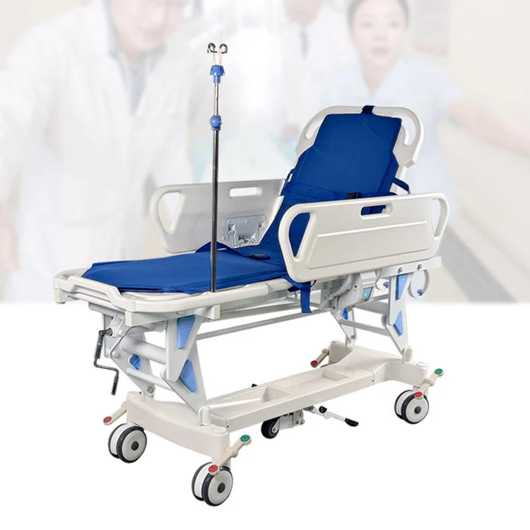 Patient Transfer Stretcher Bed Multi-purpose Hospital Patient Emergency Trolley