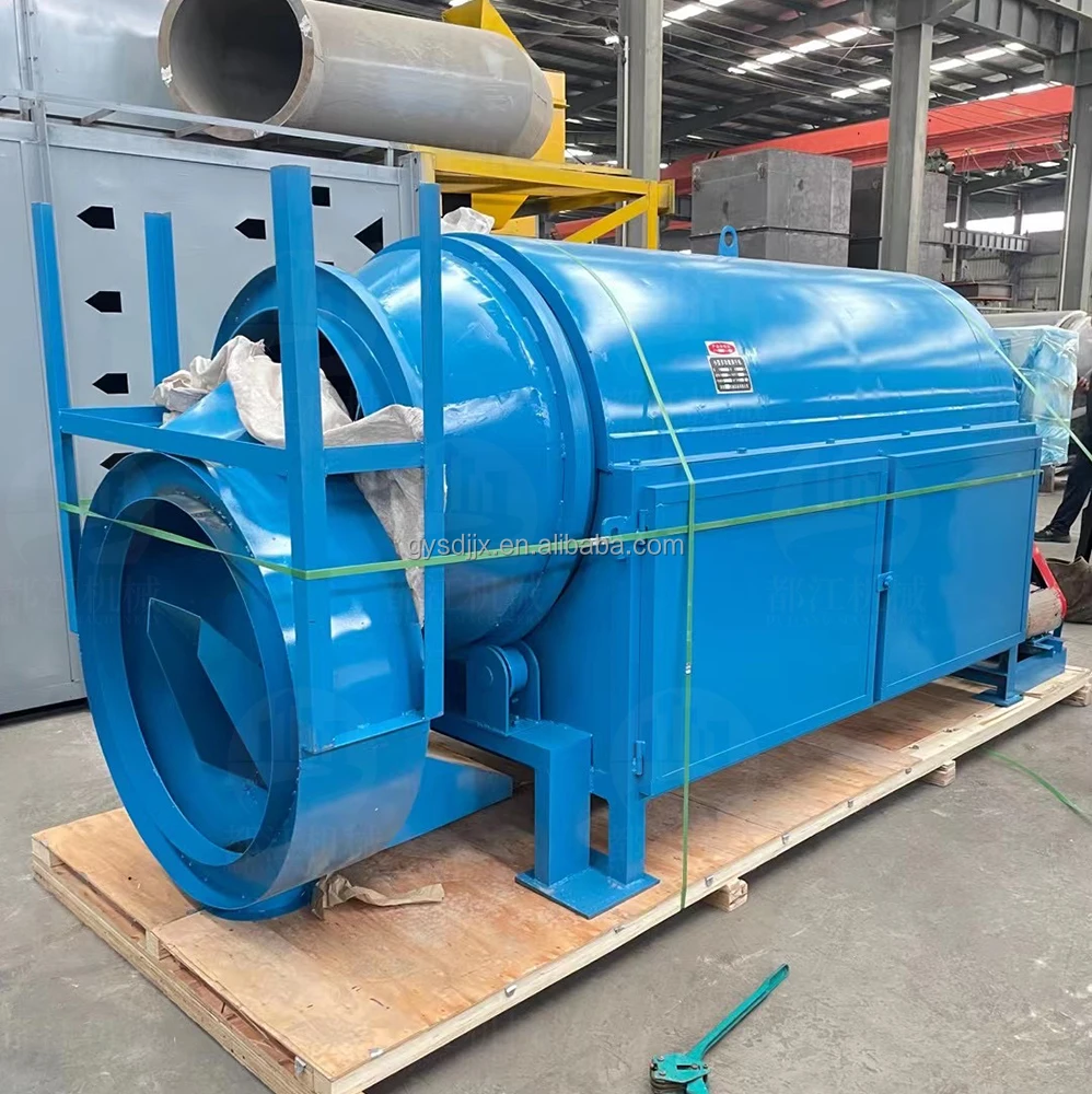 Industrial Pea Drum Dryer Coffee Bean Drum Dryer rotary melon seeds drum dryer