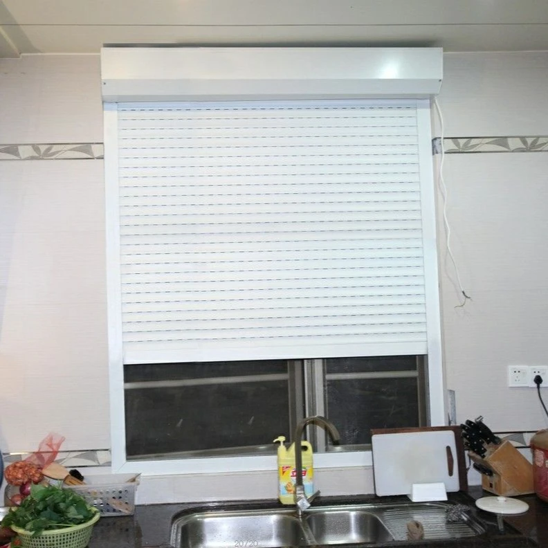 Алюминиевый трек Thermal Break Control ручной круглый оконный затвор