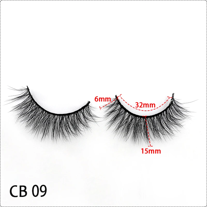 Bulk 22Mm 100% Tray 25Mm Real D15 Raw Top Lot Red Fur Handmade Set Eye 4D Lashesses 6D 2D Eyelashes Fluffy Mink Lashes