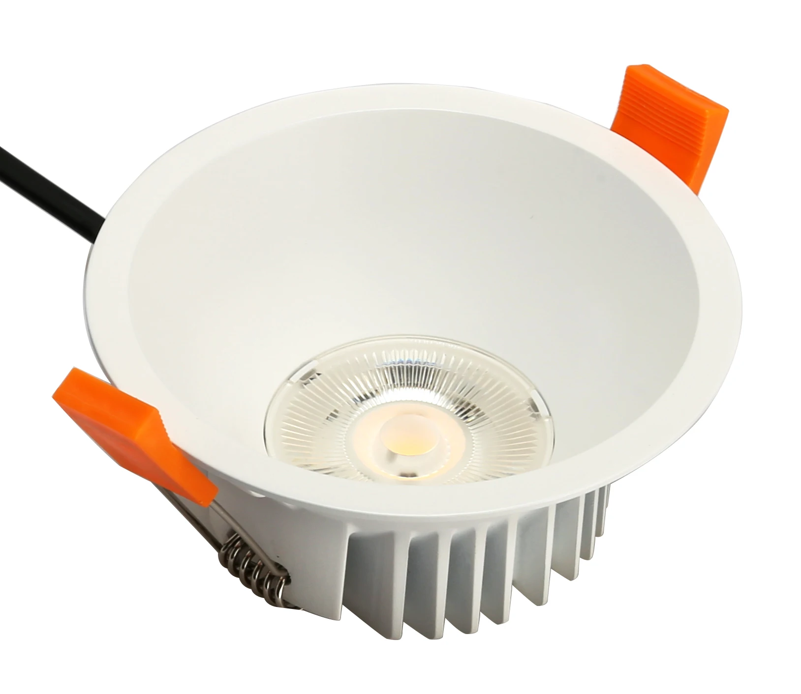 led downlight RGBW 2700/4000K/6000K DALI DMX512 CRI90 Recessed Cob Led Downlight  6W 7W 8W cutout 90mm spot light