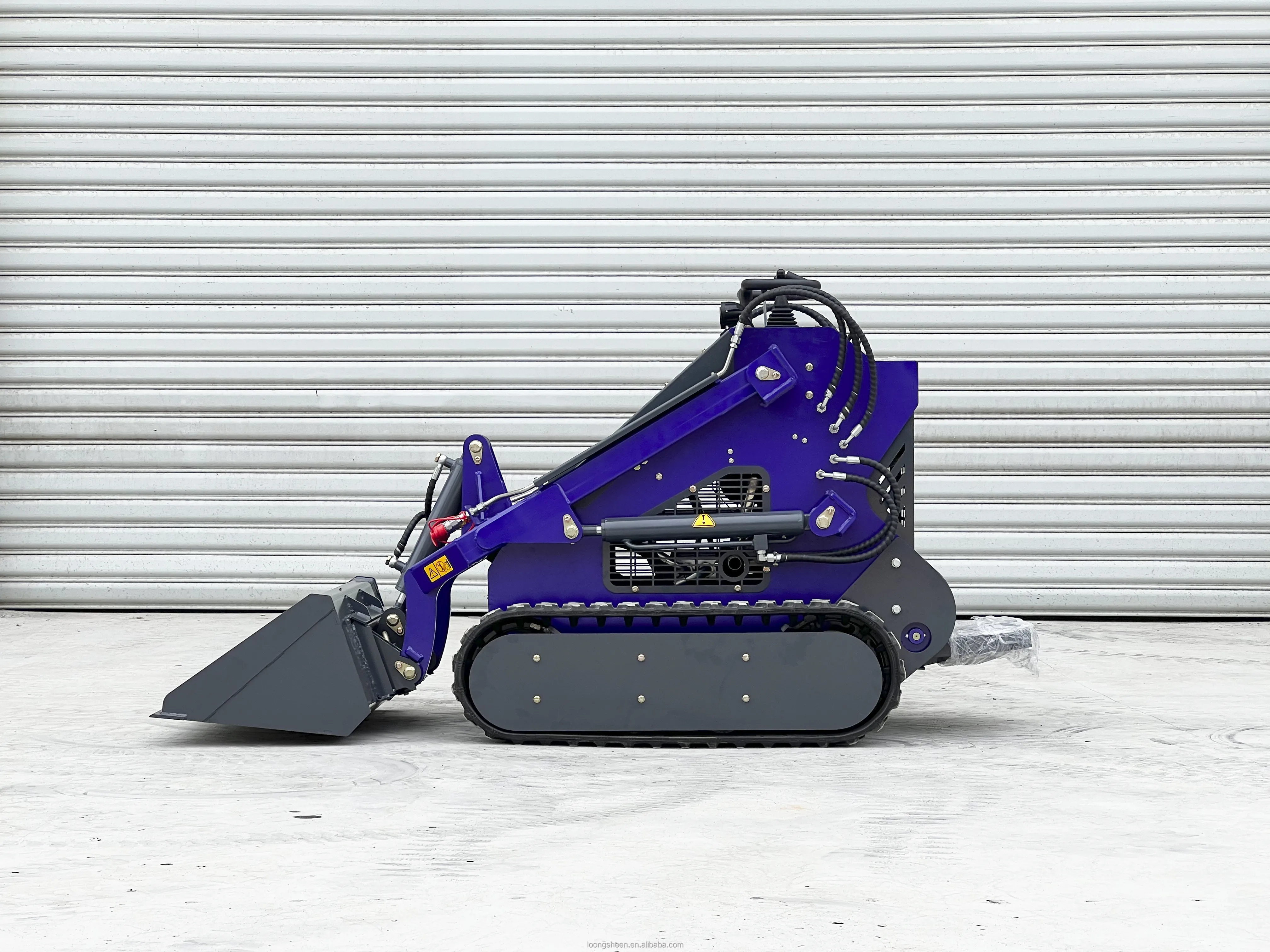 cheap sale CE/epa engine mini skid steer New condition rubber track type  front end skid loader 25hp mini skis steer loaders