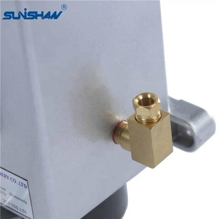 electric horizontal portable direct driven 110v 220v small air compressor Thin oil resistance lubrication system oil machine han