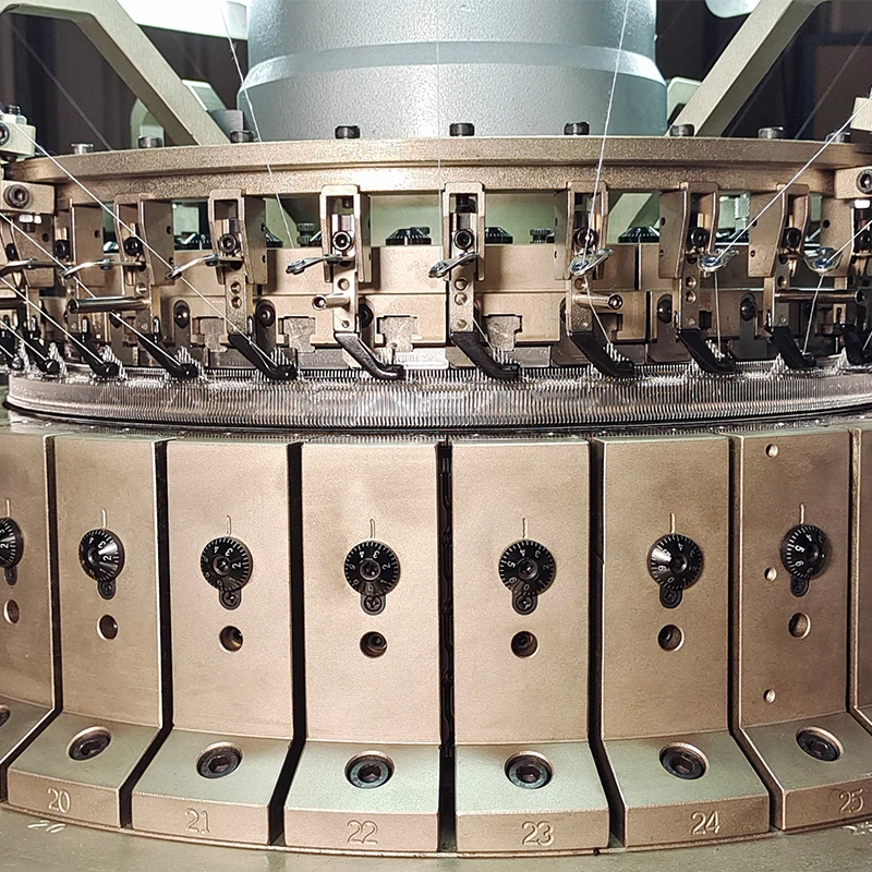 16inch Double Jersey machine circolari per maglieria Rib Can Knit Thermal Fabric