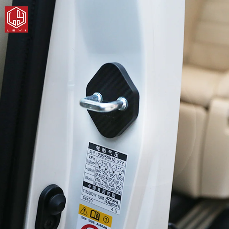 
Factory wholesale Car interior accessories Engineering Plastics Car lock cover For alphardd 