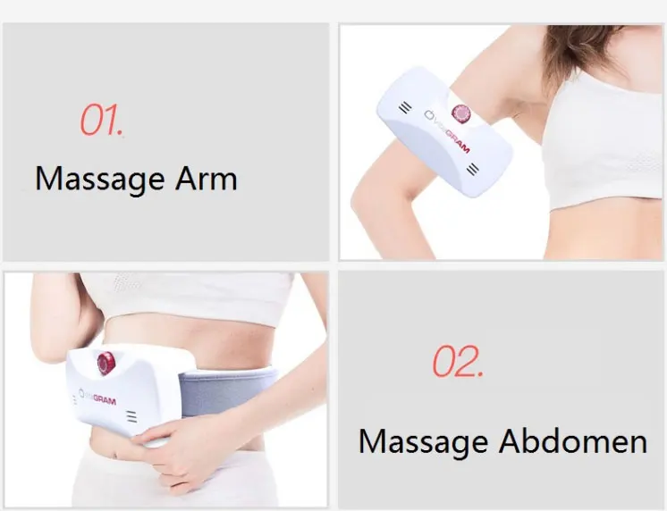 Infared Belly burner Belt Slimming ab Electric Vibrator Abdominal Massage